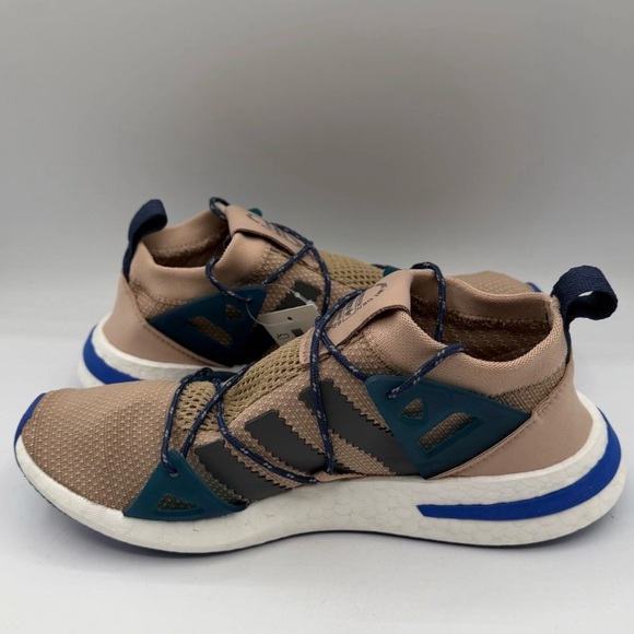 adidas Arkyn running Beige and Teal Athletic Sneakers - Picture 3 of 8